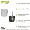 Set3 3 teilig für Hydrokultur Blumentopf Keramik Maui 13/12 Produktbild-Vorschau 5