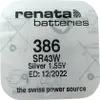 A close-up of a Renata battery packaging. Produktbild-Vorschau