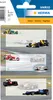 HERMA Buchetiketten "Rennautos" 76 x 35 mm 2 Blatt à 3 Produktbild-Vorschau 2