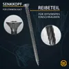 FORTE Tools Univerzální šroub do dřeva 4,5 x 30 mm T20 200 Náhled obrázku produktu 3