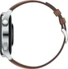 Side view of a smartwatch with a leather strap. Anteprima dell’immagine prodotto