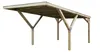 Einzelcarport weka Y 612 306x606 cm kesseldruckimprägniert Produktbild-Vorschau 3