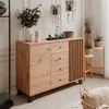 finori Medan 01B Kommode, Nachbildung Artisan Oak / Produktbild-Vorschau 4