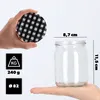 KADAX Einmachgläser mit Deckel "Senna", Marmeladengläser, Produktbild-Vorschau 3