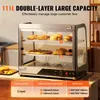SucceBuy 2-stufiger kommerzieller Speisenwärmer, 850 W mit Produktbild-Vorschau 3
