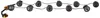 Tagfahrleuchten-Set Fahrzeugfront 24 V 6 W LED glasklar Produktbild-Vorschau 3