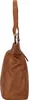 A brown leather handbag is shown against a white background. Voir les images du produit