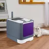 Katzentoilette mit UV-Licht,große Katzenklo Produktbild-Vorschau 2