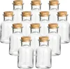 set di 12 vasetti per spezie 125 ml rotondi con tappo in Anteprima dell’immagine prodotto 1