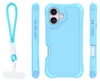 Ochranný obal Safepop s pútkom pre iPhone 16 6,1" – modrá Náhľad obrázku produktu 2