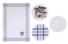 Betz 2 Stück Geschirrtücher Waffelpiqué blau bestickt Motiv Produktbild-Vorschau 2