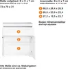 trendteam Bad Stauraumelement Amanda Grau Melamin/Agave Produktbild-Vorschau 11