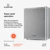 Klarstein Mini chladnička, 40 l, malá, tichá chladnička do Náhľad obrázku produktu 6