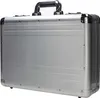 A silver aluminum attaché case. Anteprima dell’immagine prodotto