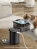 Downypaws 2,5 l Trinkbrunnenkatzen, drahtloser Produktbild-Vorschau 5