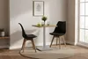 Bistrotisch eckig Runde Kante 60 x 60 cm Akazienholz natur Produktbild-Vorschau 4