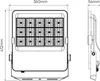 LED reflektor Priemyselný reflektor Neutrálna biela 4000K Náhľad obrázku produktu 2