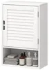 HOMCOM Mobile da bagno sospeso con 1 anta 40 x 20 x 60 cm Anteprima dell’immagine prodotto 1