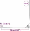 vidaXL Plandeka 650g / m² Pomarańczowa 3,5 x 5 m Płótno z Podgląd zdjęcia produktu 7