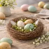 Osternest Weinreben 8 cm | Natur Deko Nest | Stroh‑ & Produktbild-Vorschau 4