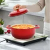 FCH Pentola in ghisa 26 cm - 5QT-4,6 L Tegame smaltata con Anteprima dell’immagine prodotto 5