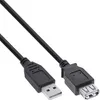 InLine® 34603B Prolunga USB 2.0, spina/presa, tipo A, nera, Anteprima dell’immagine prodotto 3