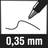 Pentel LR7-S3X Ricarica roller in gel liquido turchese Anteprima dell’immagine prodotto 6