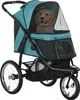 Carrello per cani PawHut, passeggino pieghevole per cani e Anteprima dell’immagine prodotto 1