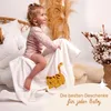Be Mammy Babydecke mit 3D Applikation bestickt mit Name und Produktbild-Vorschau 6