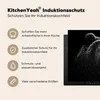 KitchenYeah© Herdabdeckplatte Bär - Leicht - Schwarz , Produktbild-Vorschau 6