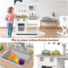 Kinderküche mit Zubehör, Miniküche mit Spüle Backofen Produktbild-Vorschau 2