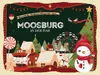 vianmo Holzschild 30x40 cm Weihnachtsgrüße aus MOOSBURG AN Produktbild-Vorschau 1