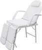 vidaXL Kosmetikstuhl Tragbar Kunstleder 185×78×76 cm Weiß Produktbild-Vorschau 1