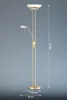 LED Stehleuchte Metall/Glas CCT + dimmbar 28/5W 2900/530 lm Produktbild-Vorschau 11