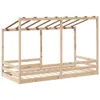 The Living Store Kinderbett mit Dach 80x200 cm Massivholz Produktbild-Vorschau 7