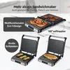 Olvy Kontaktgrill XXL 2000W – Sandwichmaker für 4 Produktbild-Vorschau 8