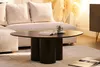 Miliboo - Design-Couchtisch Schwarz HOLLEN Produktbild-Vorschau 2
