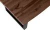 Esstisch Baumkante Holz-Optik Nussbaum 200 x 100 U-Gestell Produktbild-Vorschau 4