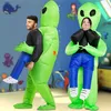 nafukovací kostým mimozemšťana pro dospělé, ideální na Náhled obrázku produktu 2