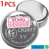 mit Panasonic CR2477 Lithium Batterie 3V Knopfzelle Produktbild-Vorschau 1