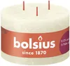Bolsius Rustik 3Docht Kerze weiche Perle 90/140mm Produktbild-Vorschau 1