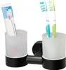 bremermann Bad-Serie PIAZZA BLACK – Doppel-Glasbecherhalter Produktbild-Vorschau 1
