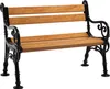 BLOME-TILLMANN 2er-Bank Linderhof 115 cm Holzoptik Produktbild-Vorschau 1