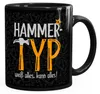 Kaffee-Tasse mit Spruch Hammer Typ weiß alles kann alles Produktbild-Vorschau 1