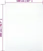 vidaXL Drap-housse 2 pcs. Jersey Blanc 160x200 cm Coton Voir les images du produit 3