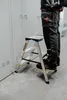 Drabest Klappleiter Leiter Klappbar 2 x 3 Stufen Alu Produktbild-Vorschau 16