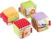 4tlg. Fisher-Price Würfel Set Babywürfel Spielwürfel Produktbild-Vorschau 1