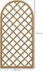 Outsunny Lot de 2 treillis en bois pour le jardin - panneau Voir les images du produit 3