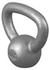 Gorilla Sports Kettlebell činka, liatinová, sivá, 4 kg Náhľad obrázku produktu 4