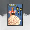 Poster - Canvas - Leinwand - 29,7 cm x 42 cm - Spanien Produktbild-Vorschau 1